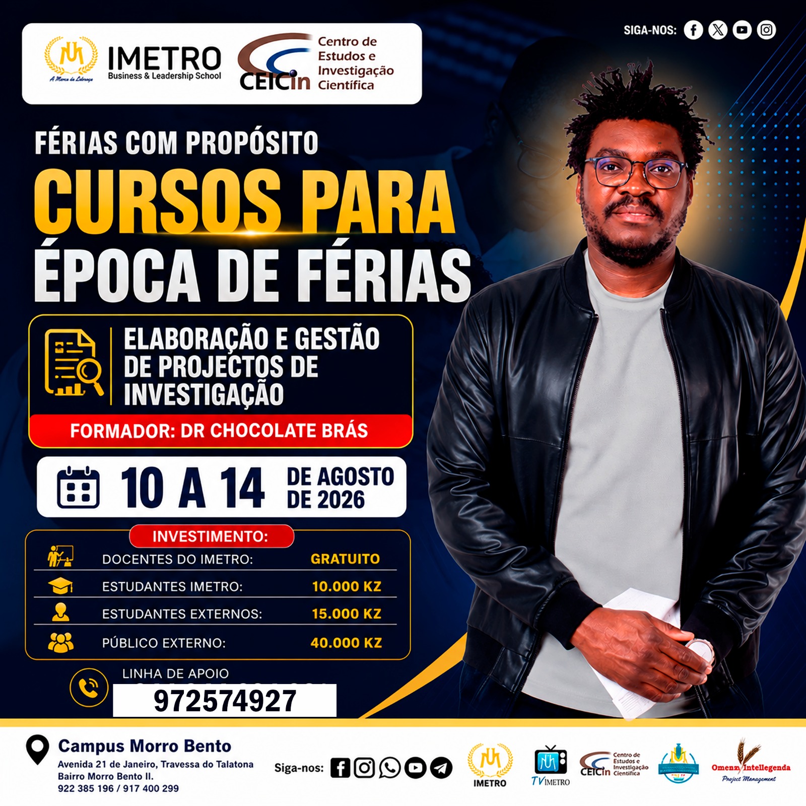 Elaboração e gestão de projectos de investigação